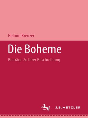 cover image of Die Boheme